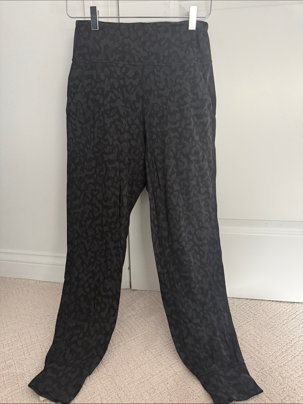 lululemon athletica Align Black Subtle Leopard Print Joggers